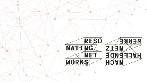 Logo des Binationale Weave-Projekt „Resonating Networks“ der Universität Basel und der Humboldt-Universität