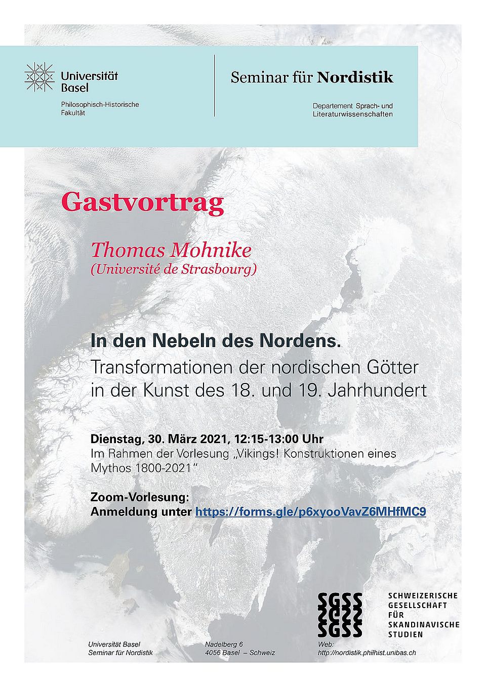 Flyer Gastvortrag Mohnike
