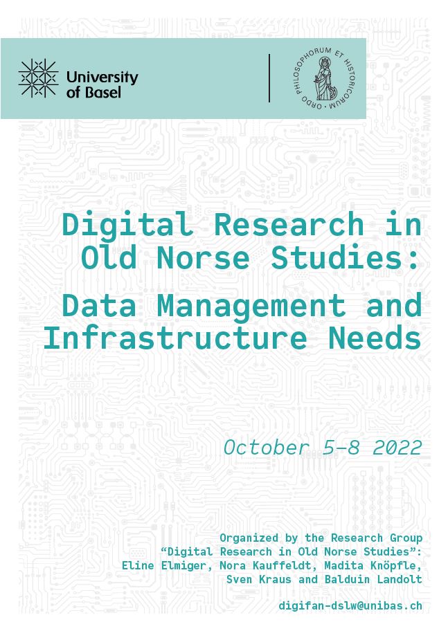 front page of the workshop programme, all information can be found on the event page